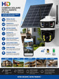 Caméra de Surveillance Solaire Intelligente PTZ 4G
